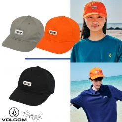Volcom 2022 SS Unisex Caps For Men Black X One Size