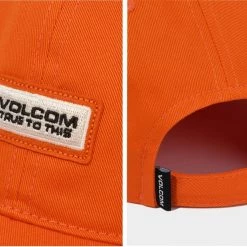 Volcom 2022 SS Unisex Caps For Men Black X One Size -Volcom Sales Shop org 9287
