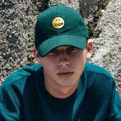 Volcom 2021-22FW Unisex Caps For Men Green X One Size -Volcom Sales Shop org 9310