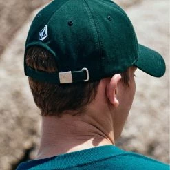 Volcom 2021-22FW Unisex Caps For Men Green X One Size -Volcom Sales Shop org 9311