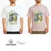 Volcom 2022 SS Unisex T-Shirts For Men Pink X S -Volcom Sales Shop org 9329