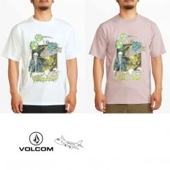 Volcom 2022 SS Unisex T-Shirts For Men Pink X S