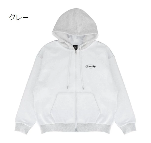 Volcom Unisex Street Style Long Sleeves Cotton Logo Hoodies For Men Gray X Xl 10 Volcom Unisex Street Style Long Sleeves Cotton Logo Hoodies For Men Gray X Xl - Image 8