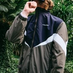 Volcom Unisex Logo Jackets For Men Navy X Xl -Volcom Sales Shop org 966