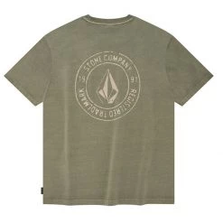 Volcom Unisex Street Style Cotton Short Sleeves Logo T-Shirts For Men Purple X M -Volcom Sales Shop org 98