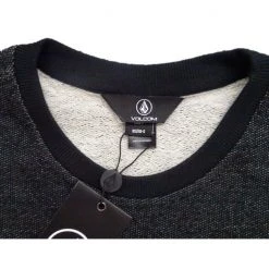 Volcom Street Style Plain Logo Sweatshirts For Men Black X S 13 Volcom Street Style Plain Logo Sweatshirts For Men Black X S -Volcom Sales Shop org 985