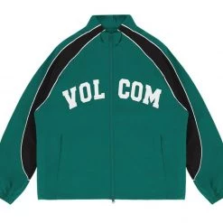 Volcom 2022 SS Unisex Street Style Logo Jackets For Men Green X M -Volcom Sales Shop org 991